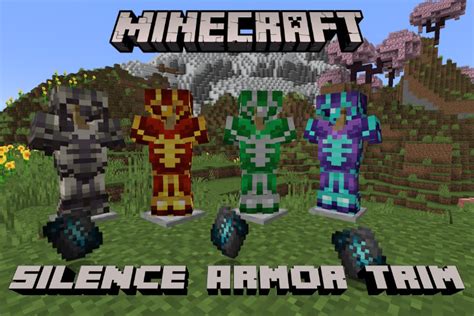 Warden armor trim  Minecraft 1